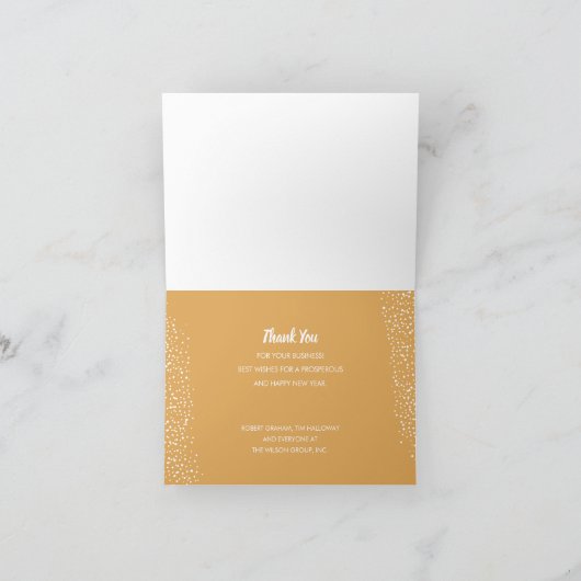 Kerstak van kerstlampjes Klein gevouwen feestdag Kaart (Binnen)