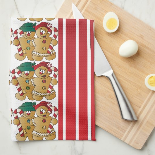 Kerstakelkoek Theedoek (Quarter Fold)