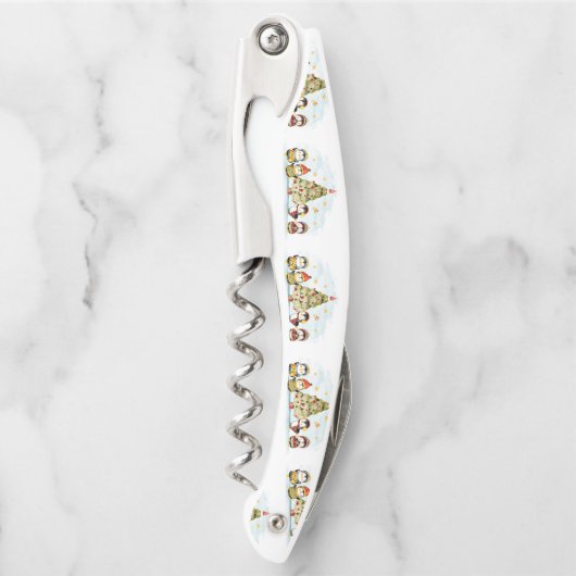 Kerstakelorkschroef Kurkentrekker (Voorkant)