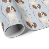 Kerstakelpapier met kerstinslag cadeaupapier (Rol Hoek)