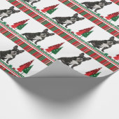 Kerstakelpapier voor franchie cadeaupapier (Hoek)