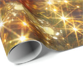 Kerstakelpapier voor mousserende kerstwijn cadeaupapier (Rol Hoek)