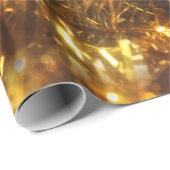 Kerstakelpapier voor mousserende kerstwijn cadeaupapier (Rol Hoek)