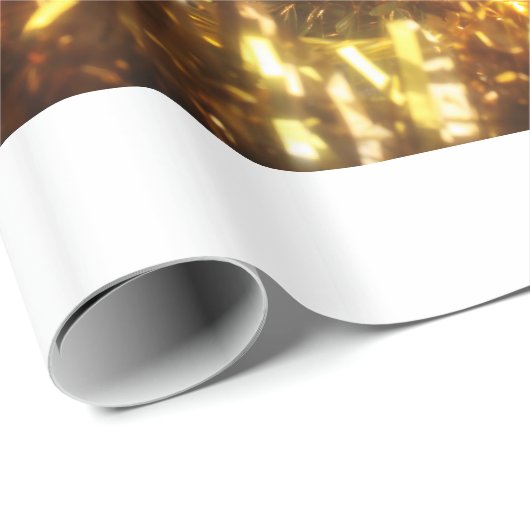 Kerstakelpapier voor mousserende kerstwijn cadeaupapier (Rol Hoek)