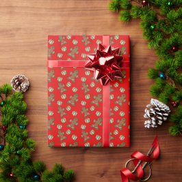 Kerstakelpapier voor ontbijtkoeken cadeaupapier