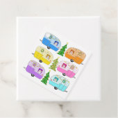 kerstakelwagen RV-kerstabel Bedankjes Labels (In situ)