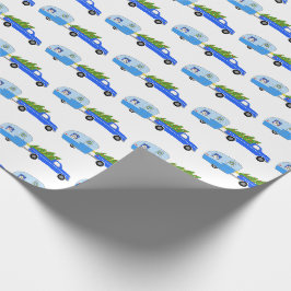 kerstakelwagen RV-kerstabel Cadeaupapier