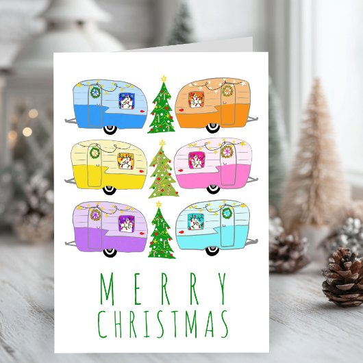 kerstakelwagen RV-kerstabel Kaart