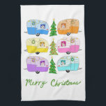 kerstakelwagen RV-kerstabel Theedoek<br><div class="desc">Ik hoop dat je dit vakantiepatroon leuk vindt. Voeg je eigen tekst toe om deze aan te passen als je dat wilt. Bekijk mijn winkel voor meer overeenkomende objecten en andere vakantiepatronen. Bedankt om met mij te winkelen!</div>