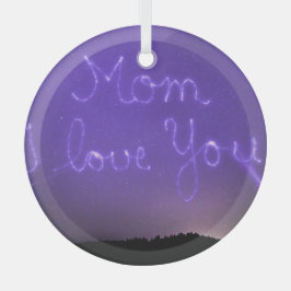 Kerstakeramische versiering glas ornament