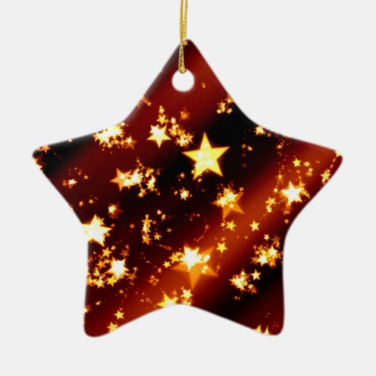 Kerstakeramische versiering keramisch ornament (Voorkant)