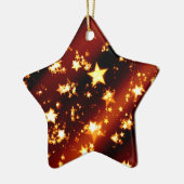 Kerstakeramische versiering keramisch ornament (Links)