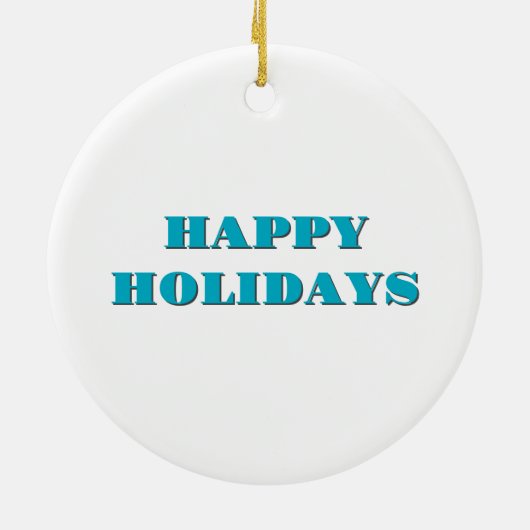 Kerstakeramische versiering keramisch ornament (Achterkant)