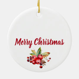 Kerstakeramische versiering keramisch ornament