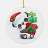 Kerstakeramische versiering keramisch ornament (Achterkant)