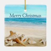 Kerstakeramische versiering keramisch ornament (Achterkant)