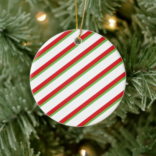 Kerstakeramische versiering keramisch ornament (Boom)