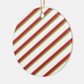 Kerstakeramische versiering keramisch ornament (Links)