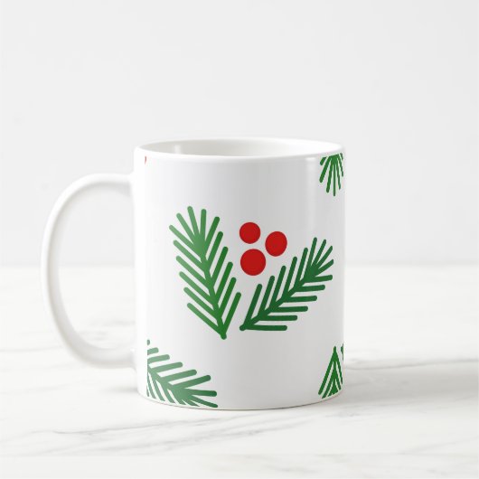 Kerstakerbessen Koffiemok (Links)