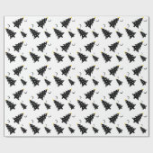 Kerstakerbonusboom Cadeaupapier (Vlak)