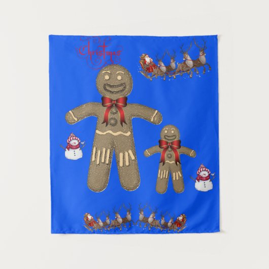 Kerstakerbrood Wandkleed (Voorkant)