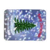 Kerstakerbruine knollen spruce Magnet Magneet (Horizontaal)