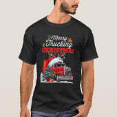 Kerstakerfeestmaal met kerstmis voor Tru T-shirt (Voorkant)