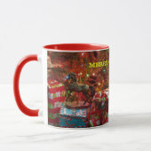 Kerstakerkbeker met prettig rondje mok (Links)