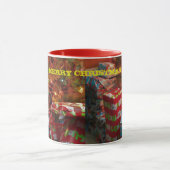 Kerstakerkbeker met prettig rondje mok (Midden)