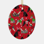 Kerstakerkeramiek Keramisch Ornament (Rechts)