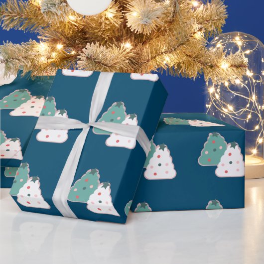 Kerstakerkoekjes voor bakkerij cadeaupapier (Feestdagen)