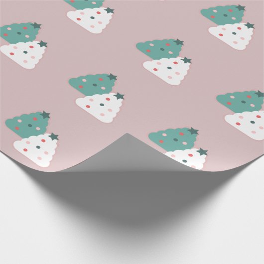 Kerstakerkoekjes voor bakkerij cadeaupapier (Hoek)