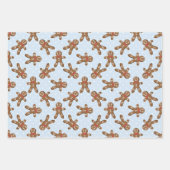 Kerstakerkoekjeskoekje Inpakpapier Vel (Voorkant 2)