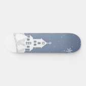 Kerstakerlandschap Persoonlijk Skateboard (Horizontaal)