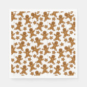 Kerstakerpapier voor ingerbrood servetten (Voorkant)