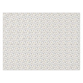 Kerstakerpinguïns op witte kerst tafelkleed (Voorkant (Horizontaal))