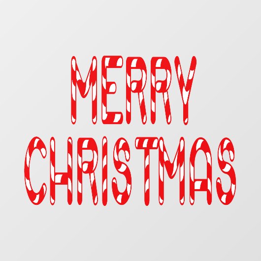 Kerstakersnoepje Thuis & Storefront Vinyl Raamsticker (Vel)