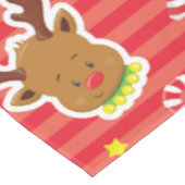 Kerstakertafelkleden van rendiersuikerriet tafelkleed (Gekanteld)