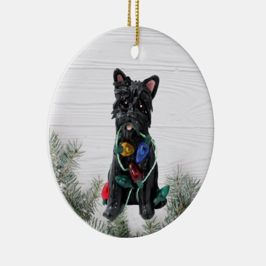 Kerstakerversiering Caïro Keramisch Ornament (Rechts)