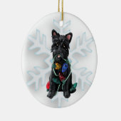 Kerstakerversiering Caïro Keramisch Ornament (Rechts)