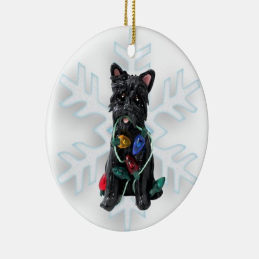 Kerstakerversiering Caïro Keramisch Ornament (Rechts)