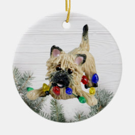 Kerstakerversiering Caïro Keramisch Ornament
