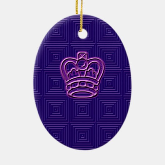 Kerstakerversiering Keramisch Ornament (Achterkant)