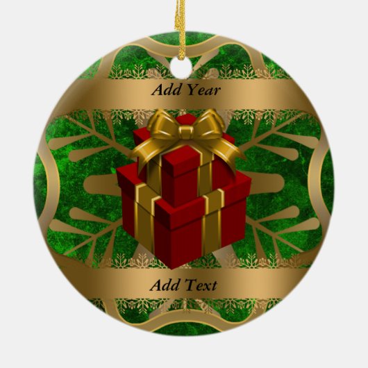 Kerstakerversiering van de deelstaat Montana Keramisch Ornament (Achterkant)