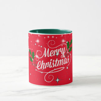 Kerstakervormig ontwerp mok