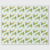 Kerstakerwerkpapier voor fijne kerst cadeaupapier (Vlak)