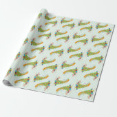 Kerstakerwerkpapier voor fijne kerst cadeaupapier (Uitgerold)