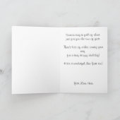  kerstakkaart voor de kerst van de kerst feestdagen kaart (Binnen)