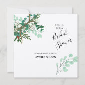 Kerstakken Red en Green Shower Kaart (Voorkant)