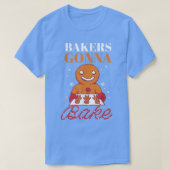 Kerstakkers in de bakkerswereld t-shirt (Design voorkant)